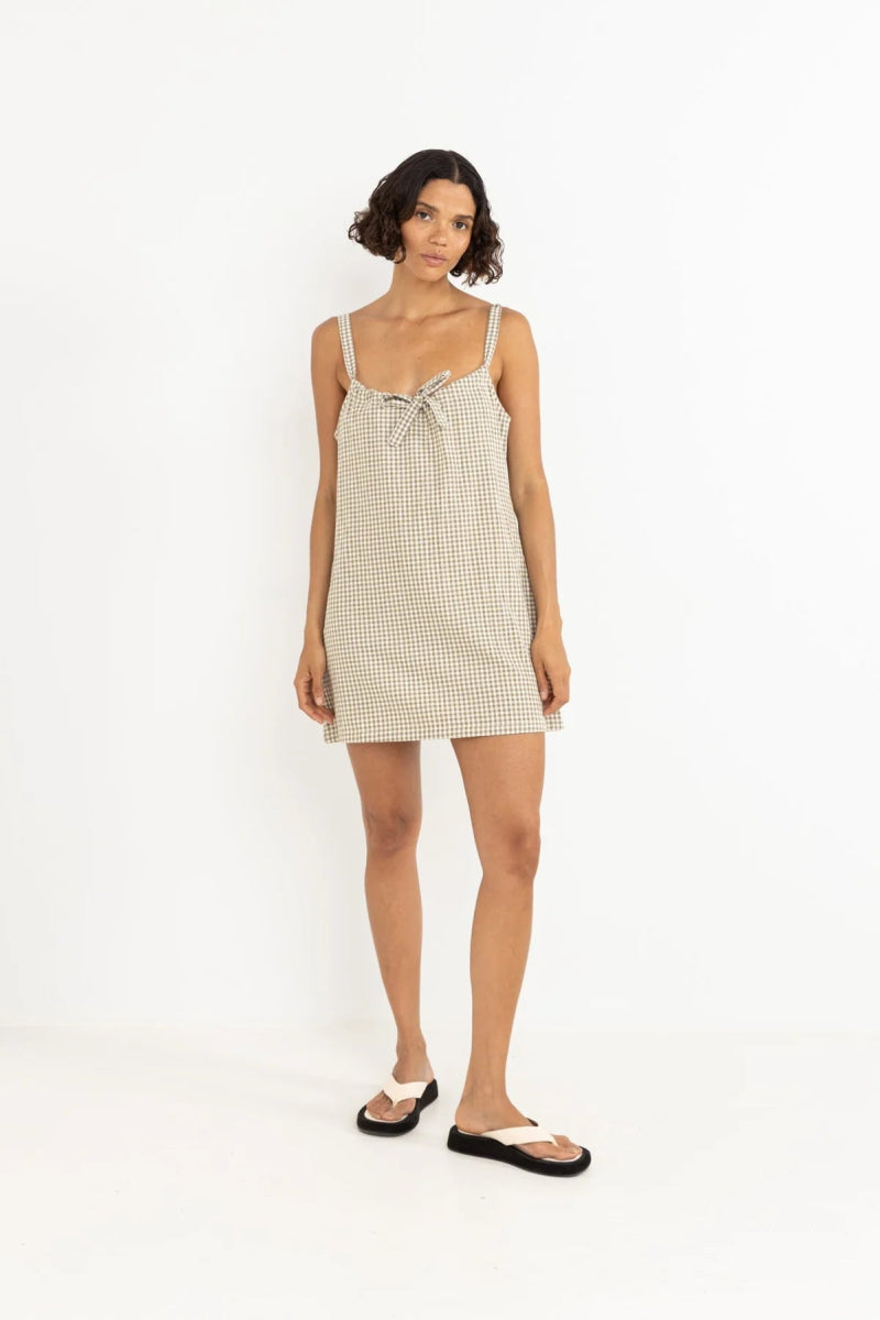 Lola Check Slip - Robe FemmeDressRhythm