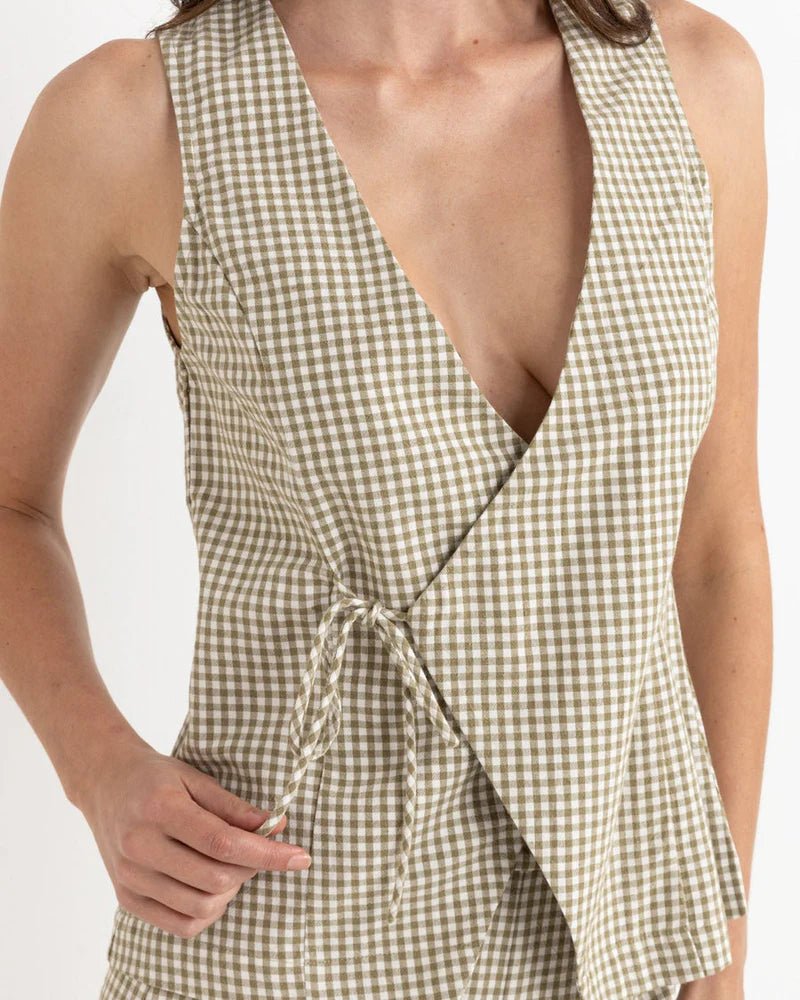 Lola Wrap Front Vest - Top FemmeDébardeursRhythm