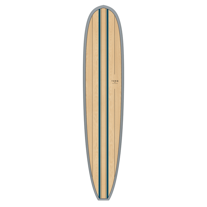 Long Tet Wood 9"1 Planche De Surf LongboardLongboardTorq