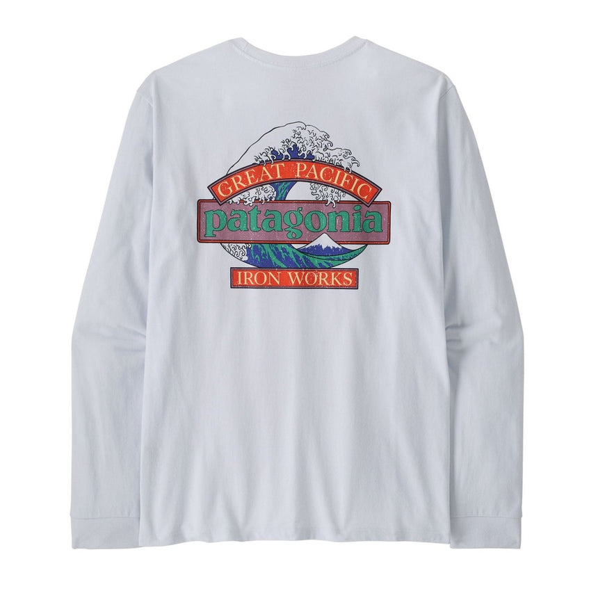 L/S Great Waves Responsibili - T Shirt Manches Longues HommeTee ShirtsPatagonia