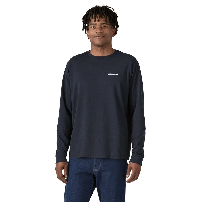 L/S P-6 Logo Responsibili Tee - T Shirt Manches Longues HommeTee ShirtsPatagonia