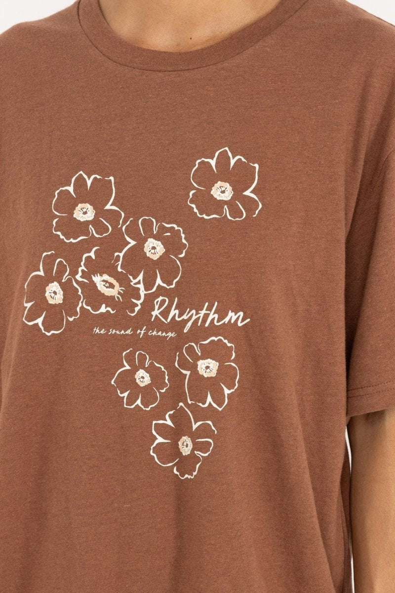 Lulu Floral - T Shirt Oversize FemmeTee ShirtsRhythm