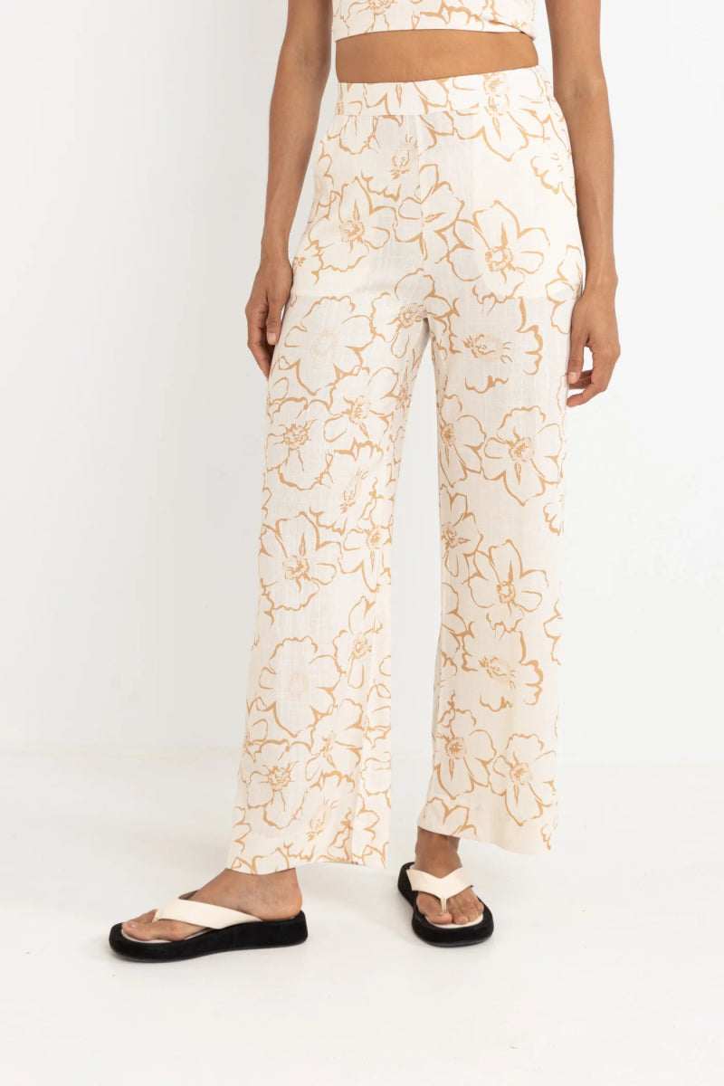 Lulu Floral Wide Leg - Pantalon FemmePantalonsRhythm