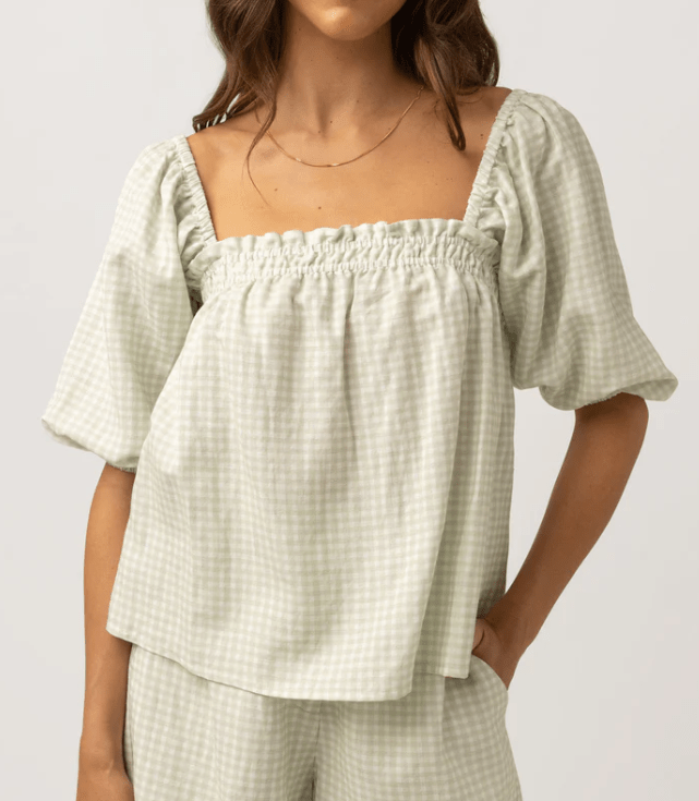 Maisy Check - Top FemmeDébardeursRhythm