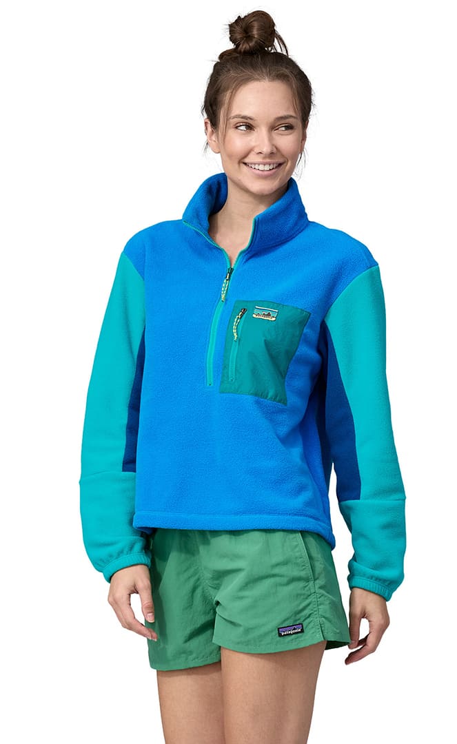 Microdini 1/2 Zip Polaire Femme#PolairesPatagonia