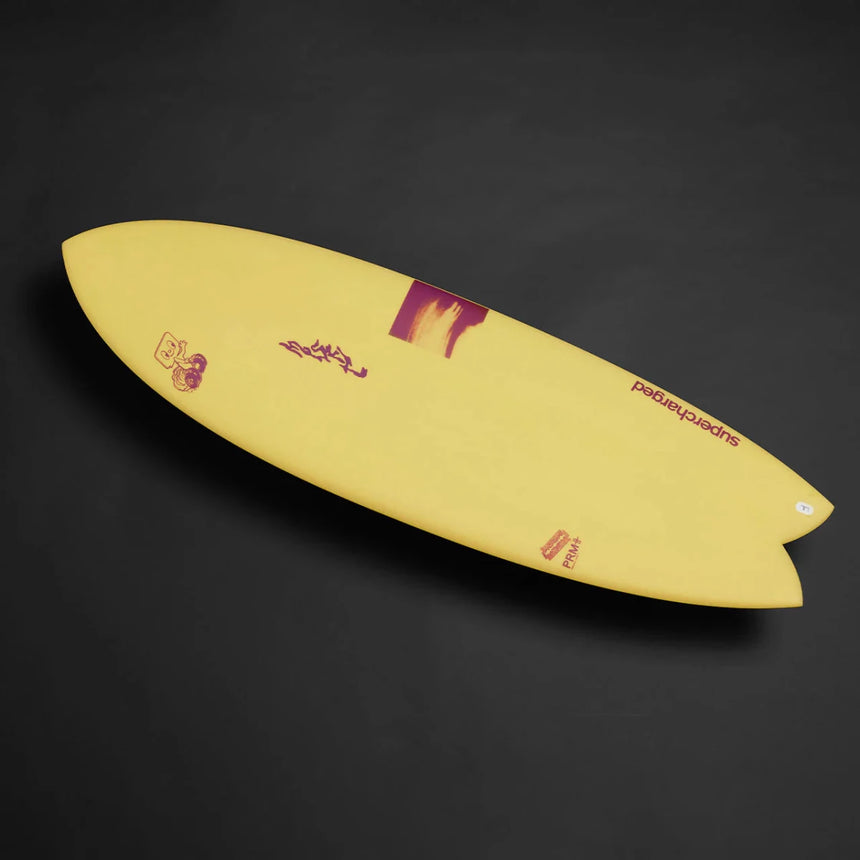 Misfit Beach Cloud Art 5'8" - Planche De Surf FishFishMisfit Surfboards