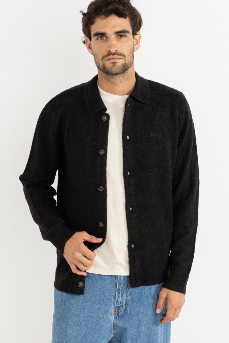 Mohair Button up - Gilet en laine HommePullRhythm