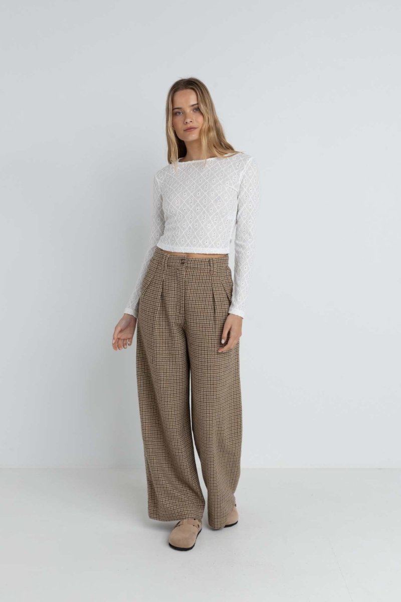 Mollie Check - Pantalon FemmePantalonsRhythm