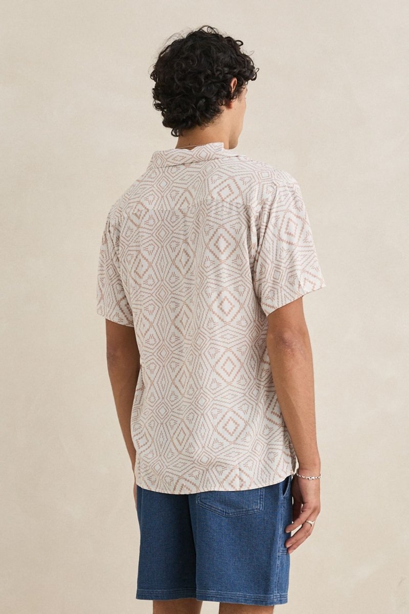 Mosaic SS Shirt - Chemise HommeChemisesRhythm