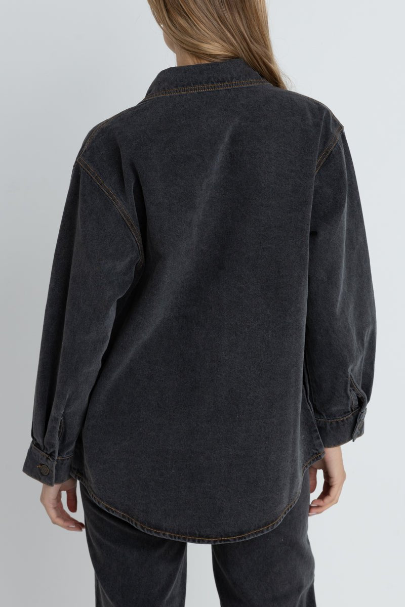 Oversized Denim - Veste FemmeVestesRhythm