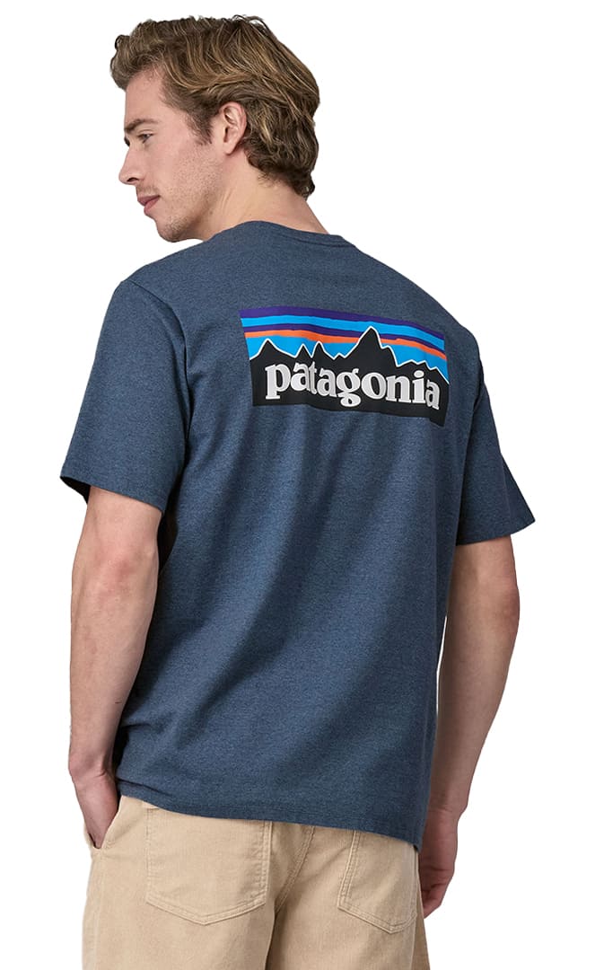 P - 6 Logo Responsibili - Tee T - Shirt Homme#Tee ShirtsPatagonia