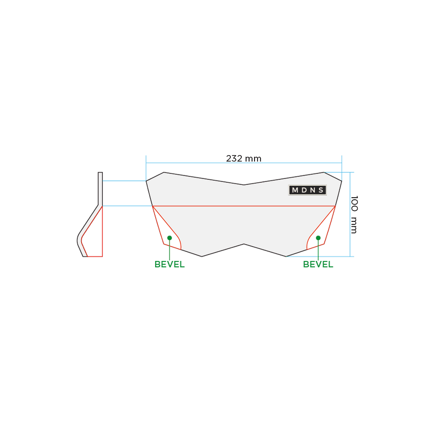 Scut Traction - 1 Pièce Pad De SurfPadsMdns
