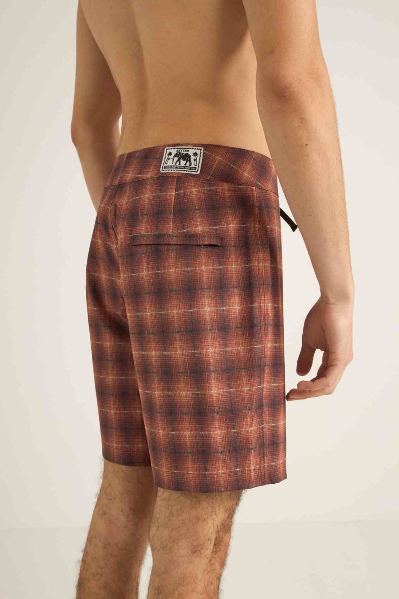 Shadow Check - Boardshort HommeBoardshortsRhythm