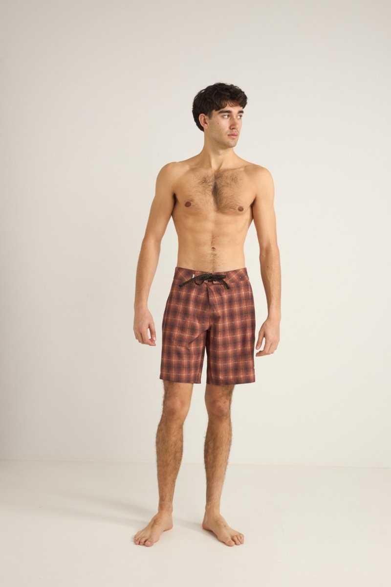 Shadow Check - Boardshort HommeBoardshortsRhythm