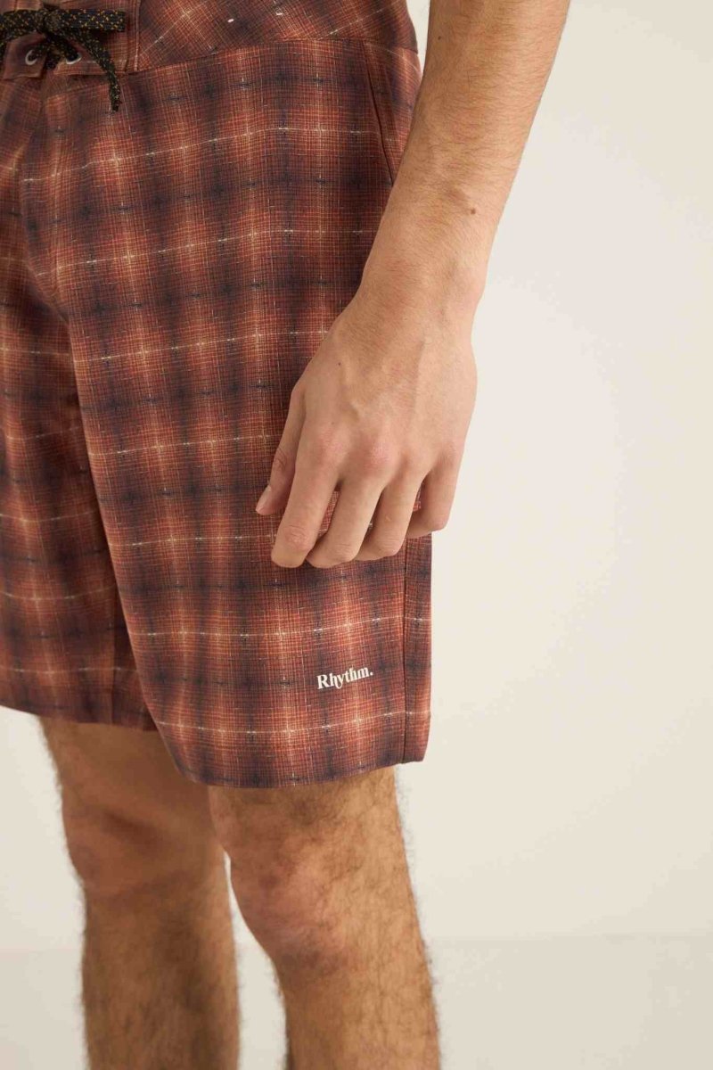 Shadow Check - Boardshort HommeBoardshortsRhythm