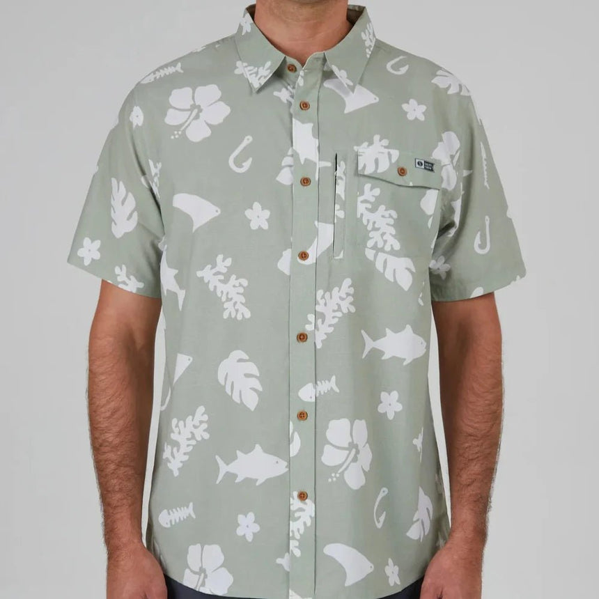 Shoots S/S Tech Chemise Homme#ChemisesSalty Crew