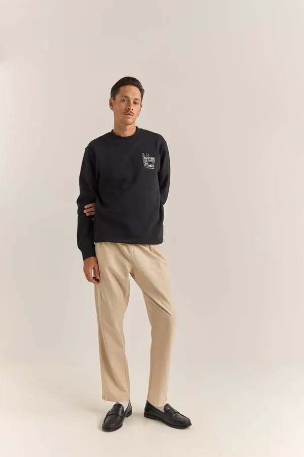 Siesta Fleece Crew - Sweat HommeSweatsRhythm