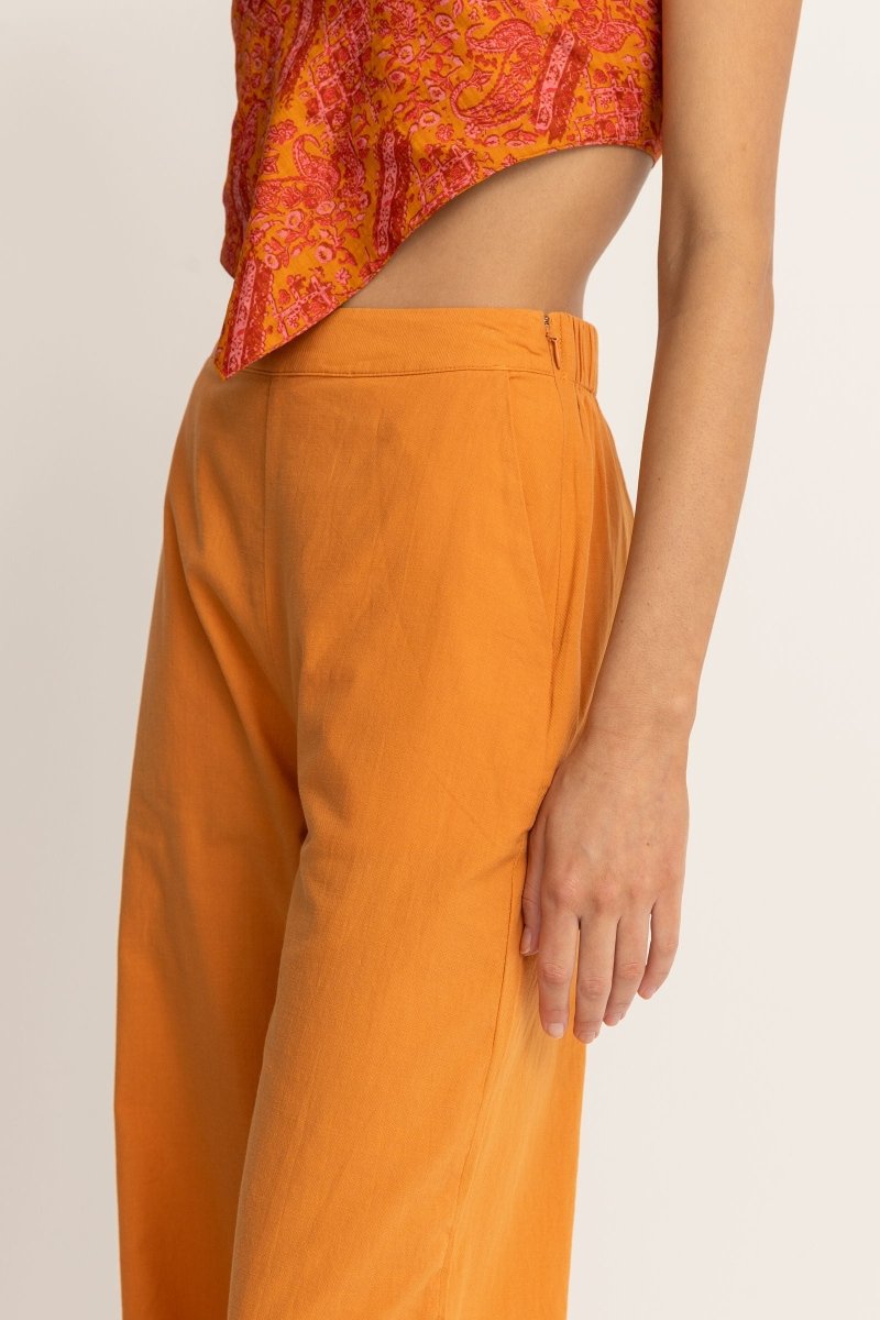 Solstice - Wide Leg Pantalon FemmePantalonsRhythm