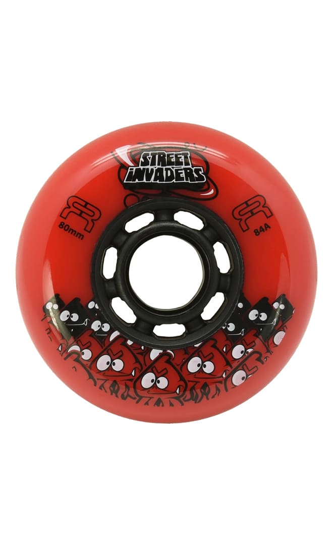 Street Invaders 76mm 84A Roues De Roller En Ligne (Lot de 4)#RouesFr Skates