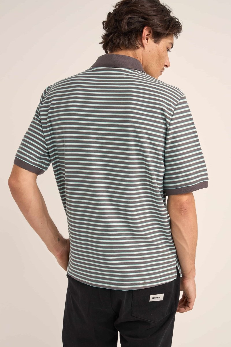 Stripe - S/S Polo HommeTee ShirtsRhythm