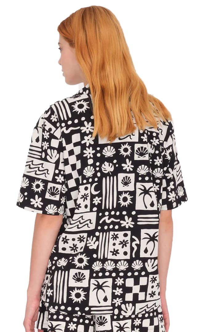 Sunny Wild Chemise Manches Courtes Femme#ChemisesVolcom