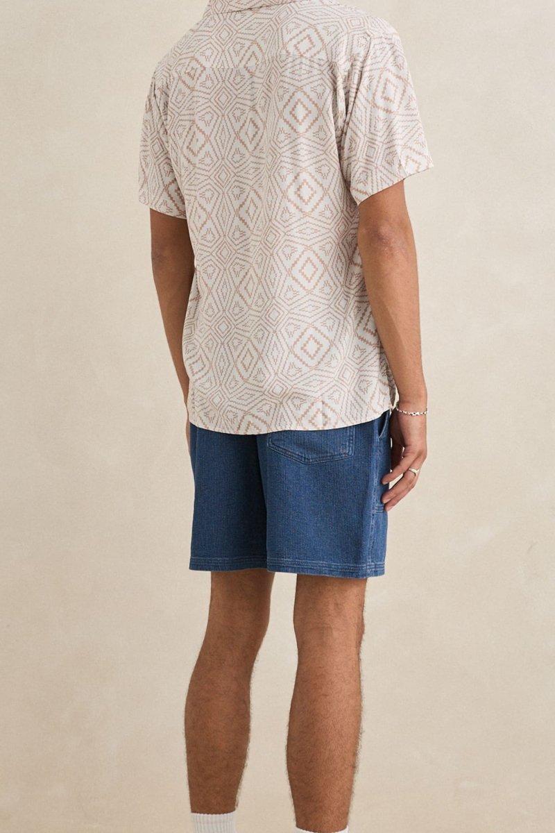 Textured Wale - Short HommeShortsRhythm