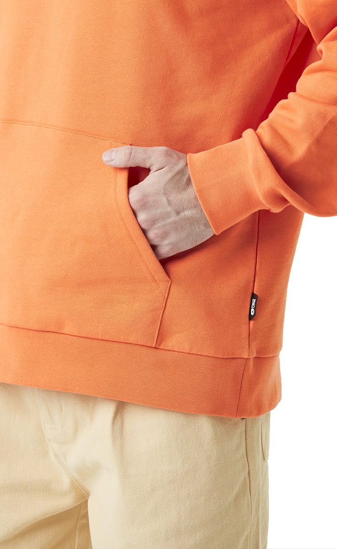 Thru Eye Hoodie Sweat Homme Dusty Orange#SweatsPicture