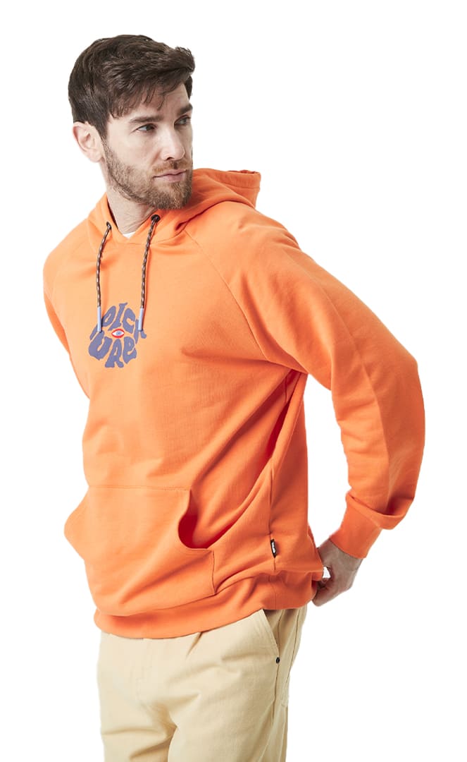 Thru Eye Hoodie Sweat Homme Dusty Orange#SweatsPicture