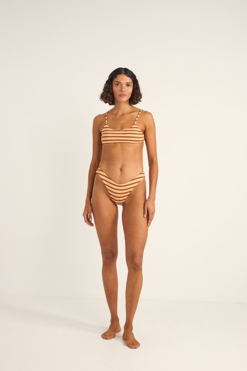 Tide Stripe Crop - Haut de Maillot FemmeMaillots De BainRhythm