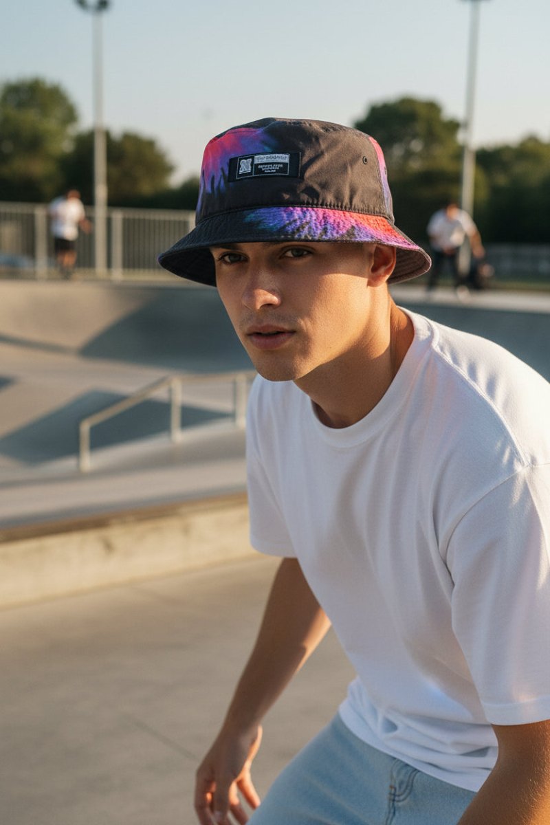 Tie Dye Bucket - ChapeauChapeauxNeff