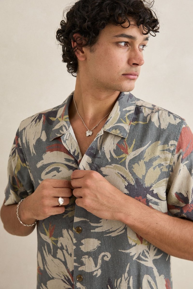 Tropical Camo SS - Chemise HommeChemisesRhythm