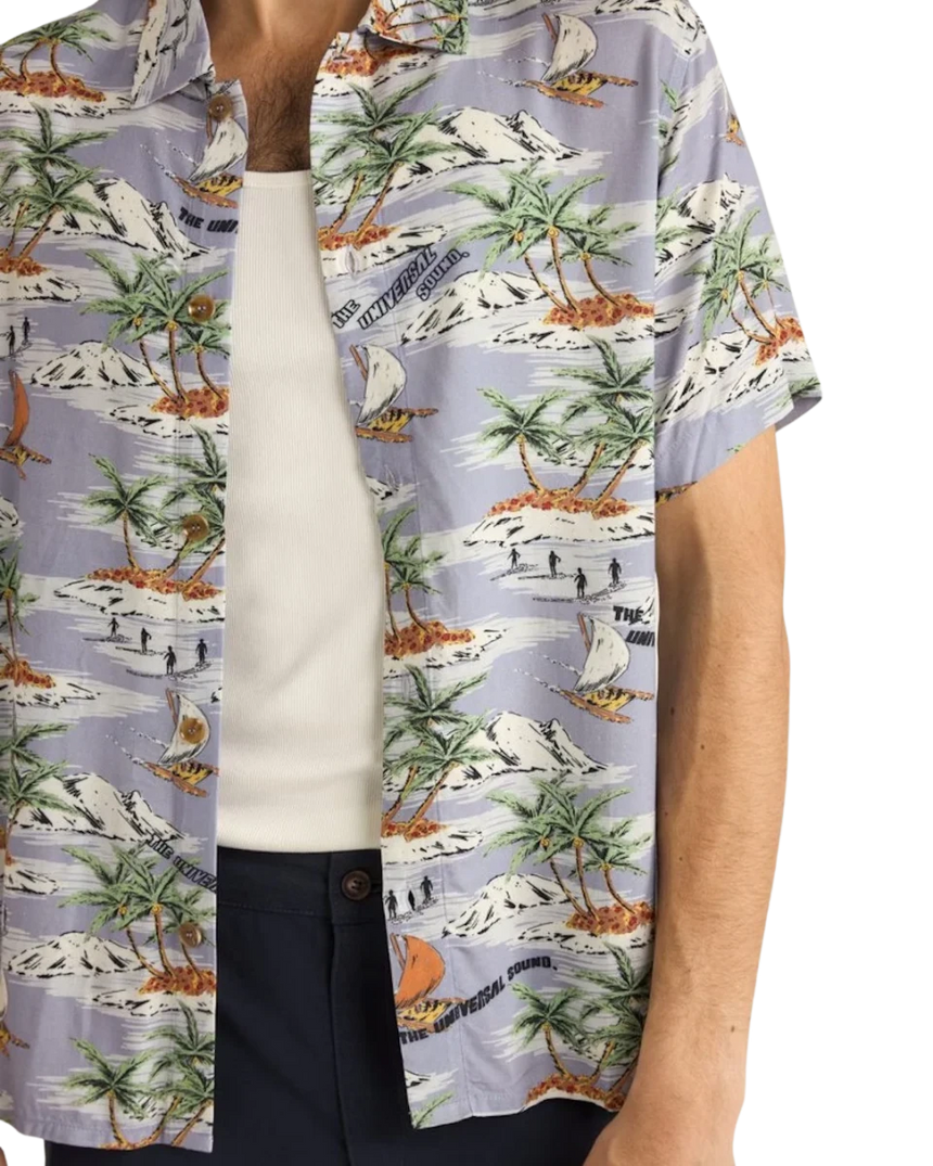 Tropical - S/S Chemise HommeChemisesRhythm
