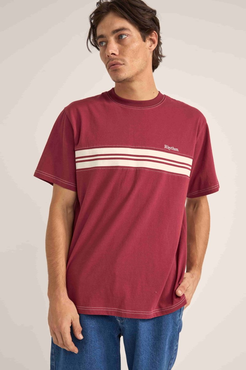 Vintage Panel Ss T-Shirt Homme#Tee ShirtsRhythm