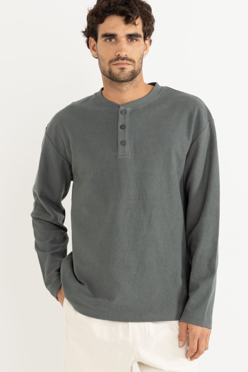 Vintage Terry Henley - T Shirt Homme Manches LonguesTee ShirtsRhythm