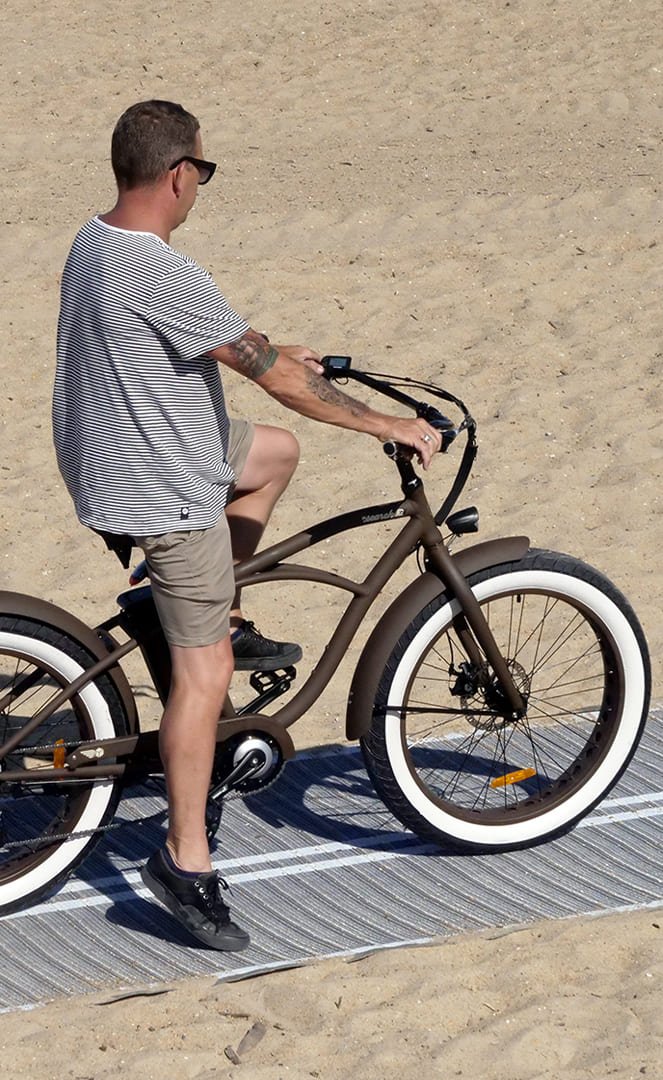 Voltaway Search Beach Cruiser Electrique Chestnut#Voltaway