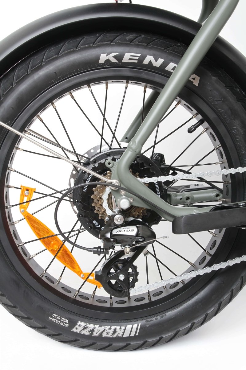 Voltaway Twinnee Vélo Electrique Bi-Place FeldgrauHawaiiSurf