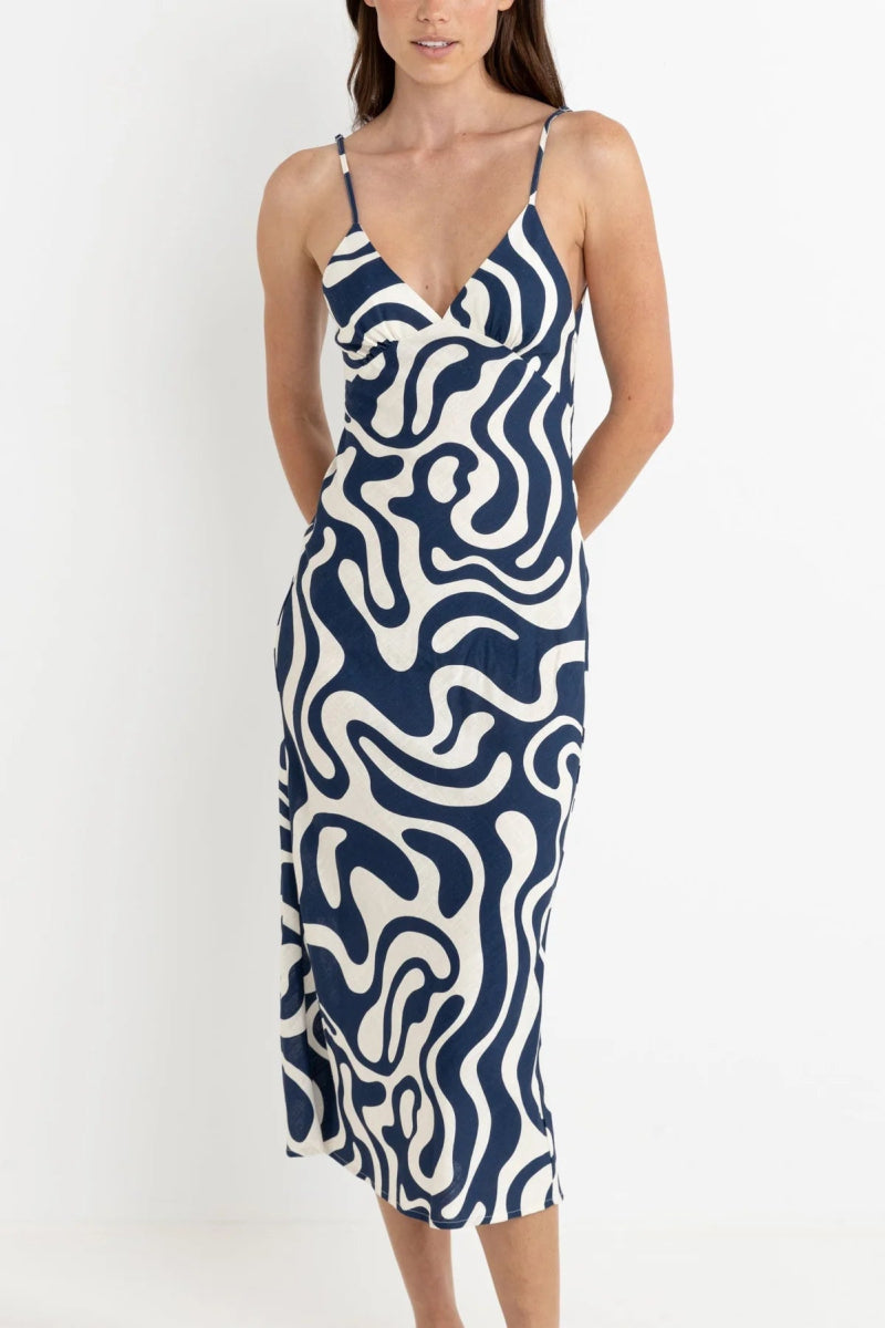 Waverly Bias Cut Midi - Robe FemmeDressRhythm