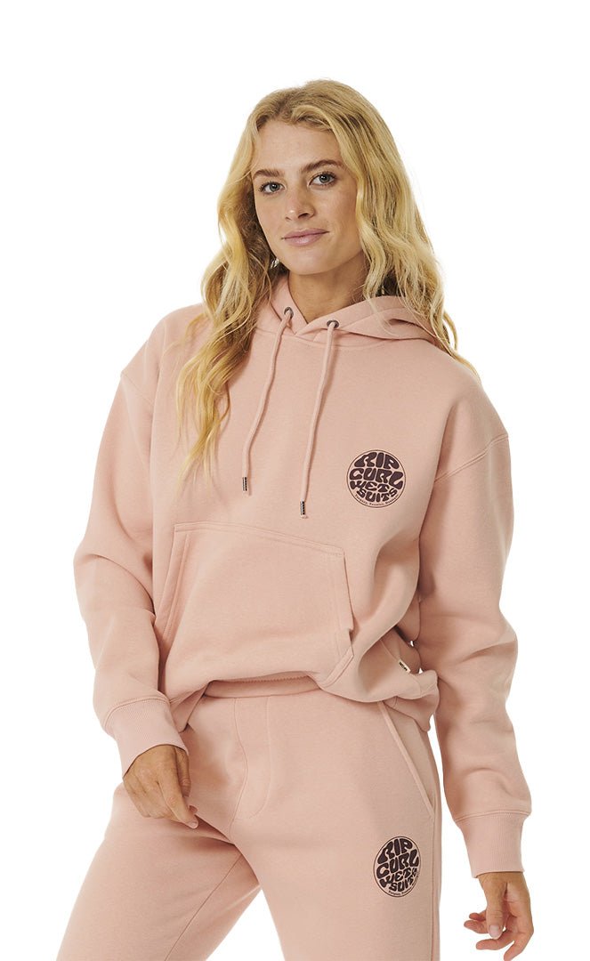 Wetsuit Icon Hood Beige Sweat A Capuche Femme#SweatsRip Curl