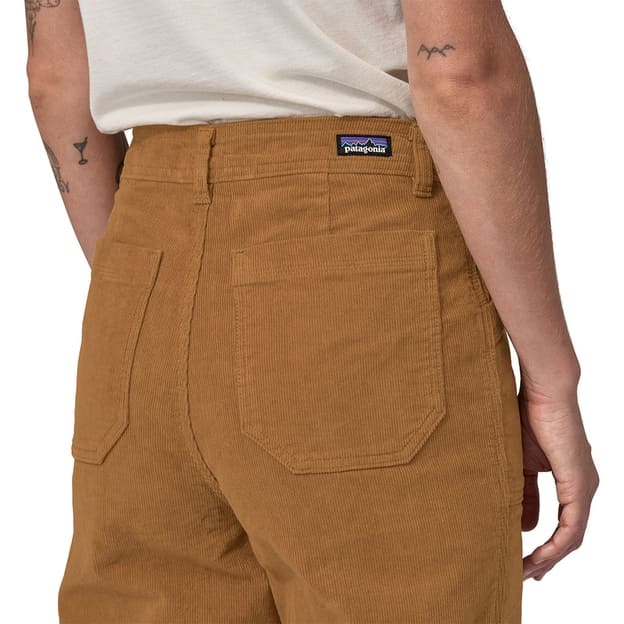 Wide Leg Cord Pantalon Femme#PantalonsPatagonia