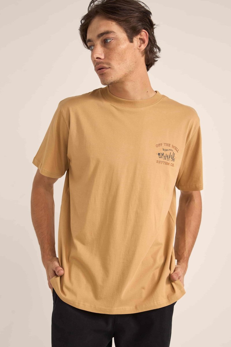 Worn Path Ss T-Shirt Homme#Tee ShirtsRhythm