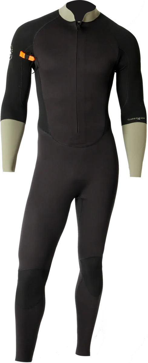 3/2 Dual Zip Combinaison Longe Cote Homme#SteamersOcean Step