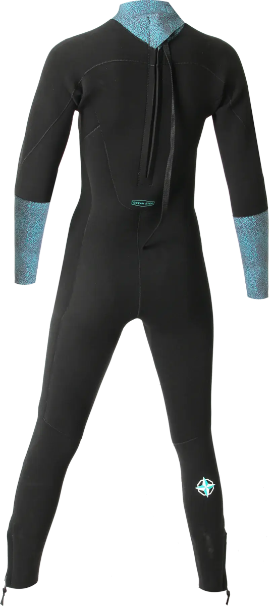 4/3 Dual Zip Full Suit Combinaison Longe Cote Femme#SteamersOcean Step