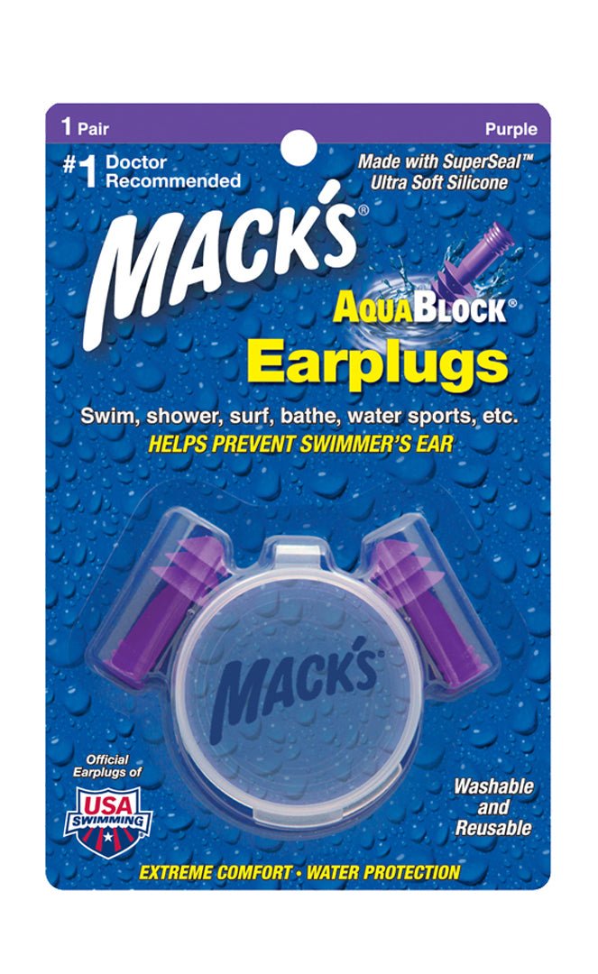 Aquablock Bouchon D'Oreilles Surf#Bouchons D'oreilleMack's
