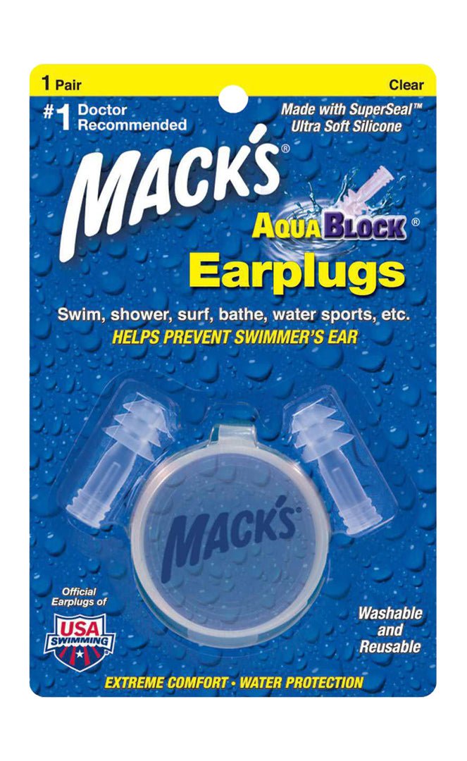 Aquablock Bouchon D'Oreilles Surf#Bouchons D'oreilleMack's