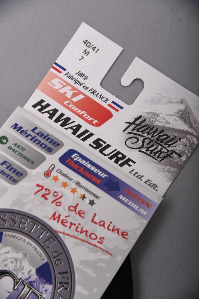 Hawaiisurf Collab Chaussettes De Ski#ChaussettesLa Chaussette De France