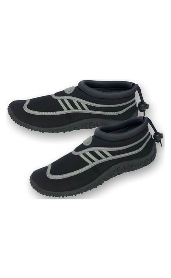 Madurai Black/Silver Chaussures De Marche Aqutique Adulte#Chaussures AquatiquesSwat