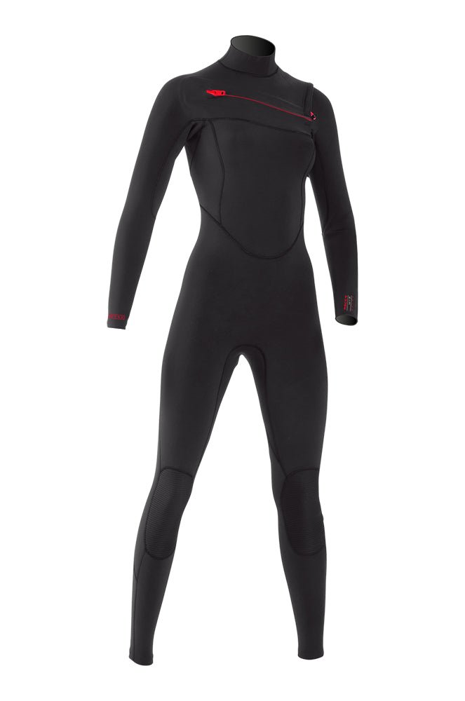 Polar Yulex Pure 4/3Mm Chest Zip Combinaison Néoprène Femme#SteamersMdns