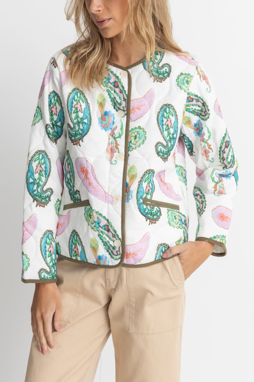 Giacca Donna Brooklyn Paisley Trapuntata