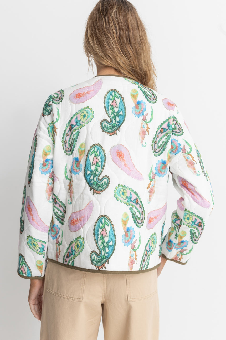 Giacca Donna Brooklyn Paisley Trapuntata