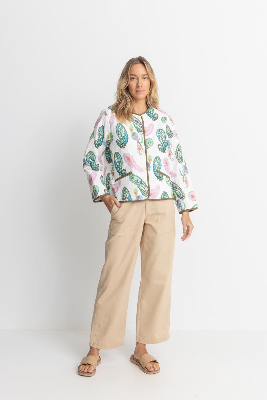 Giacca Donna Brooklyn Paisley Trapuntata